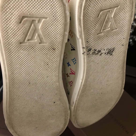 Louis Vuitton Multi Color Sneakers size 7.5 - Picture 4 of 4